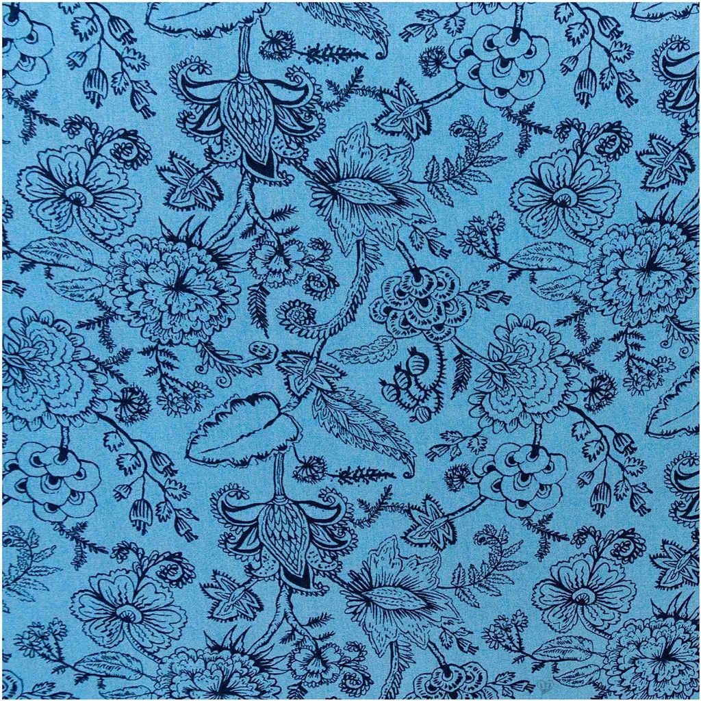 Viskose Stoff Blumenmotive ab 1m x 145 cm Popeline Fahnentuch Meterware