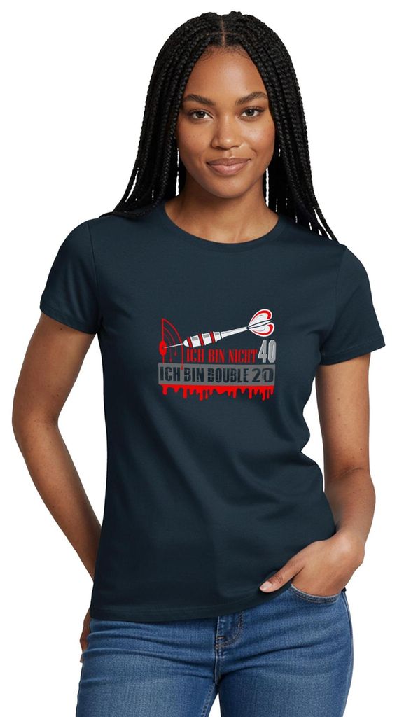 Spreadshirt 40. Geburtstag | Darts Design | Double 20 Produktbild 