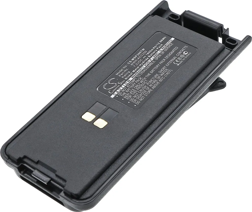 Batterie Haute Capacité pour Maxon SP320 SP330 WWH-ACC200 Longue Durée