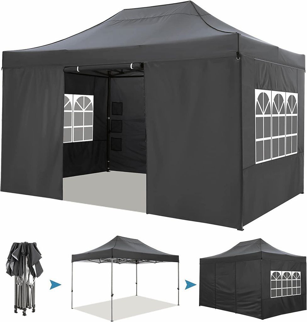 Tente pliante Tentes et chapiteaux 3 x 4,5 m, chapiteau Image du produit 