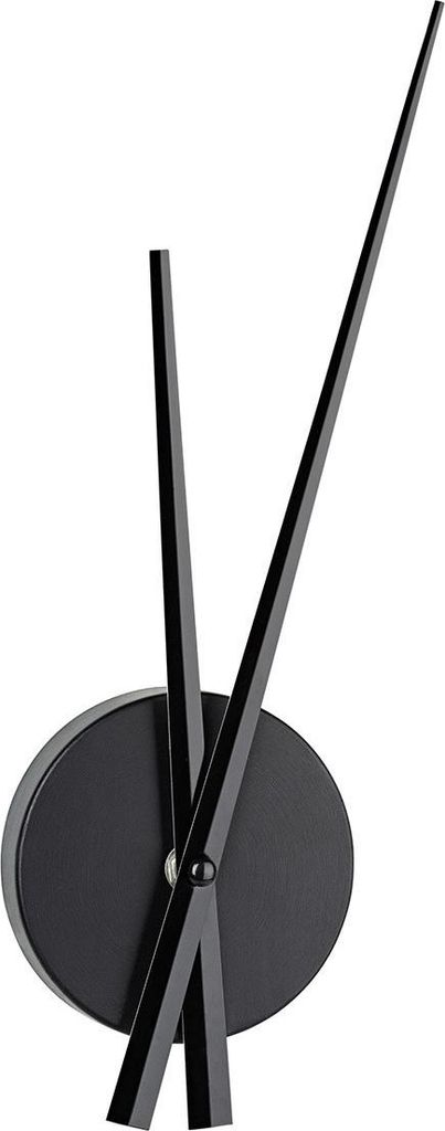 TFA Quarz Wanduhr 60.3036.01 96 mm x 310 mm x 33 mm Schwarz Produktbild 