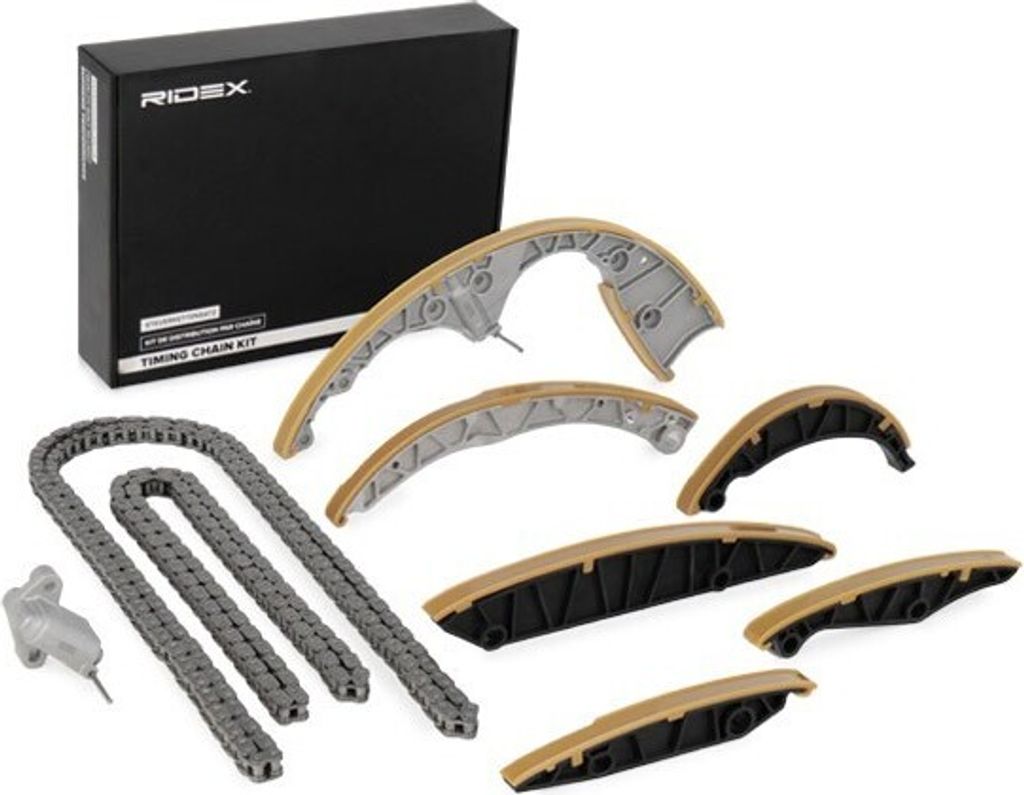 RIDEX 1389T0059 Steuerkettensatz Steuerkette für VW Touareg (7P5, 7P6) für AUDI A4 Avant (8K5, B8) A6 Avant (4G5, 4GD, C7) Q5 (8RB) A5 Sportback ...