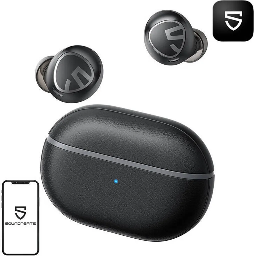 Écouteurs Sport Soundpeats Free2 Classic Bluetooth 5.1 Étanche Noir