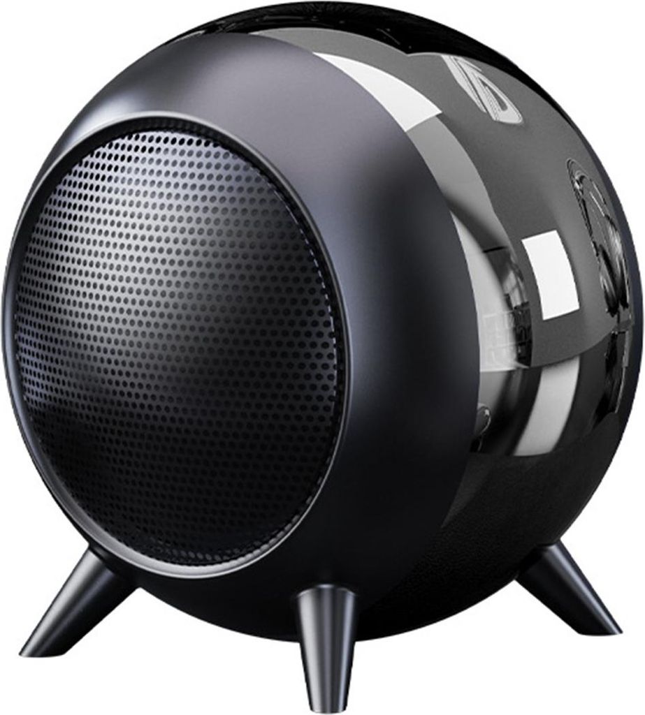 Kabelloser Bluetooth-Lautsprecher, Mini-Subwoofer für den Schreibtisch, zweikanaliger Hochleistungs-/HiFi-Klang, hochwertiges Metallgehäuse