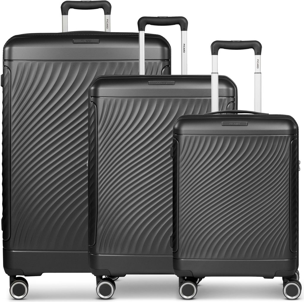 Picard Vienna 4 Rollen Kofferset 3-teilig mit Dehnfalte