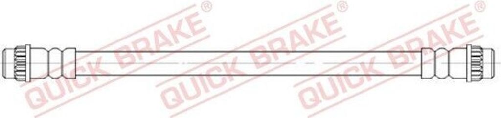 QUICK BRAKE 25.065 Bremsschlauch für RENAULT MEGANE III Grandtour (KZ0/1) Scénic III (JZ0/1) GRAND SCÉNIC III (JZ0/1) Megane III Schrägheck (BZ...