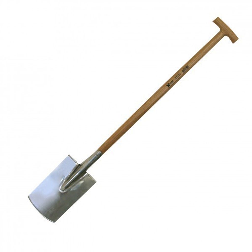 Kanten-/Damenspaten Edelstahl T-Stiel