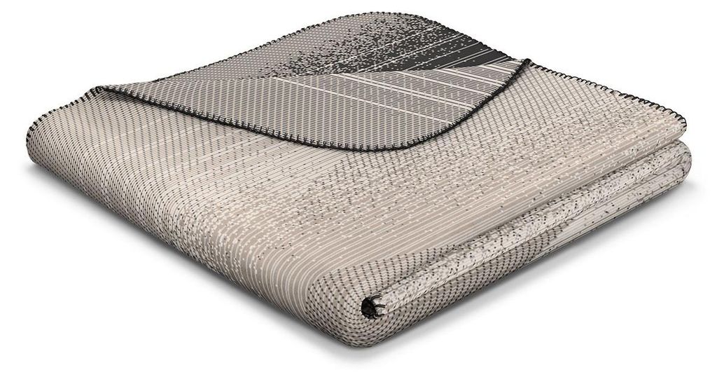 Biederlack Plaid mit Zierstich Desert Wave Größe 150 x 200