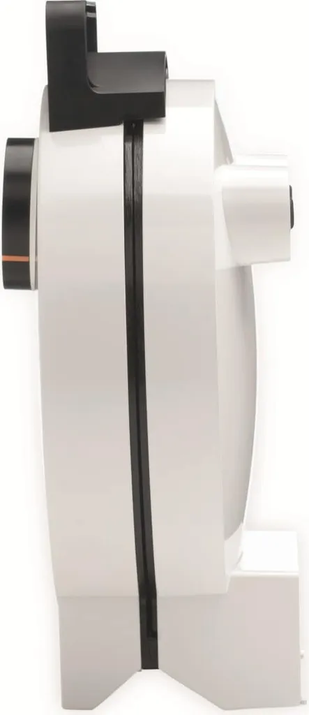 Machine à Gaufres Cœur Trebs 1000W - Gaufrier Électrique Blanc Compact