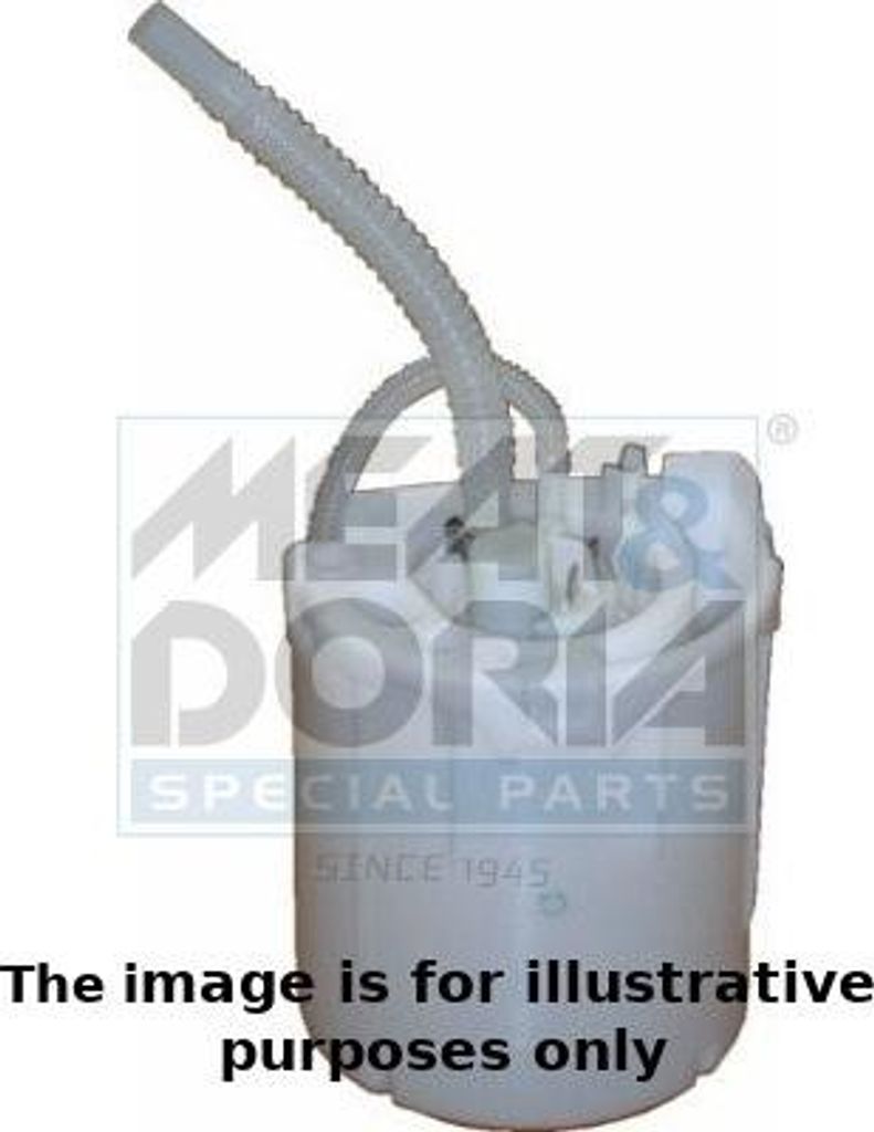 MEAT & DORIA 76544E Dralltopf, Kraftstoffpumpe OE 7M3919088 kompatibel mit Sharan, Polo 9N, Polo 6N, Passat 3B, New Beetle, Lupo, Golf IV, Bora, Oc...