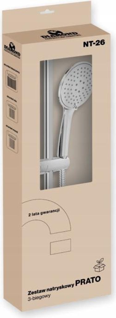 Prato Brauseset 3-Gang Chrom