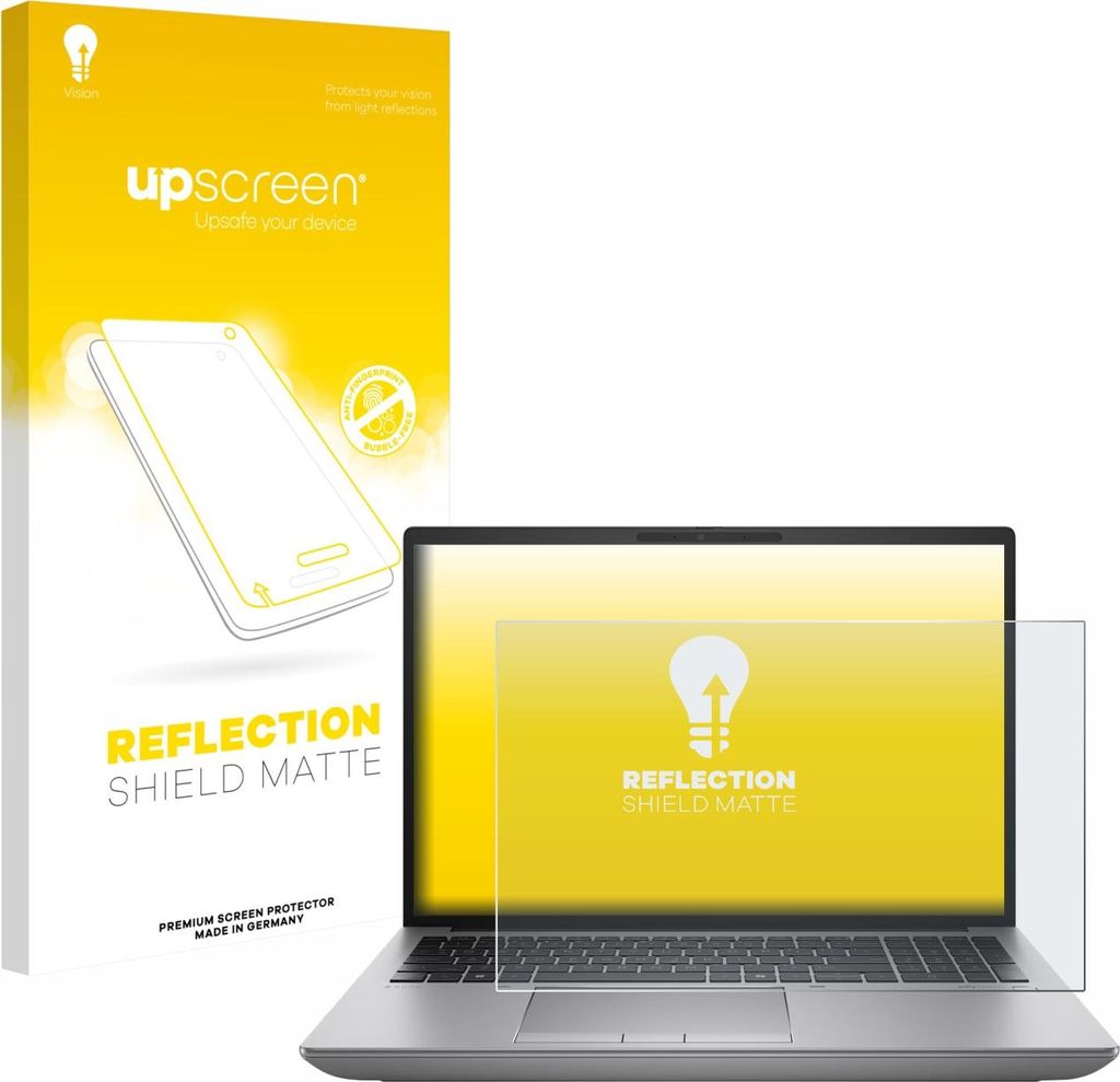 upscreen Schutzfolie für HP ZBook Fury 16 G11 Non-Touch Displayschutz Displayschutzfolie Folie Matt Entspiegelungsfolie