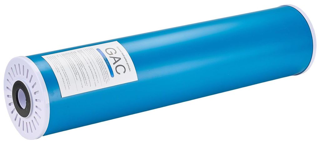 SucceBuy Ersatzkartusche für Wasserfilter für das ganze Haus, 115 x 507 mm GAC-Aktivkohle, kompatibel mit 3-stufigen Wasserfiltersystemen, reduzi...