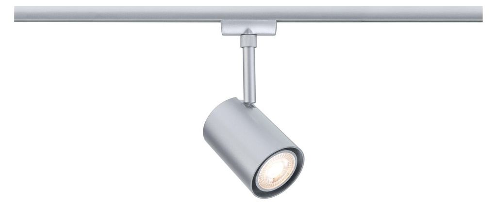 URail Schienenspot Luxe GU10 max. 10W dimmbar 230V Chrom matt