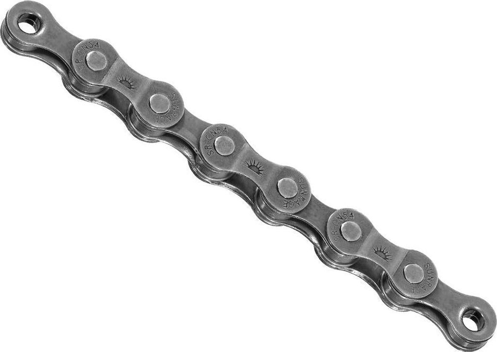 Sunrace Kette 6/7 Fach 1/2" x 3/32", 116 Glieder, grau Produktbild 