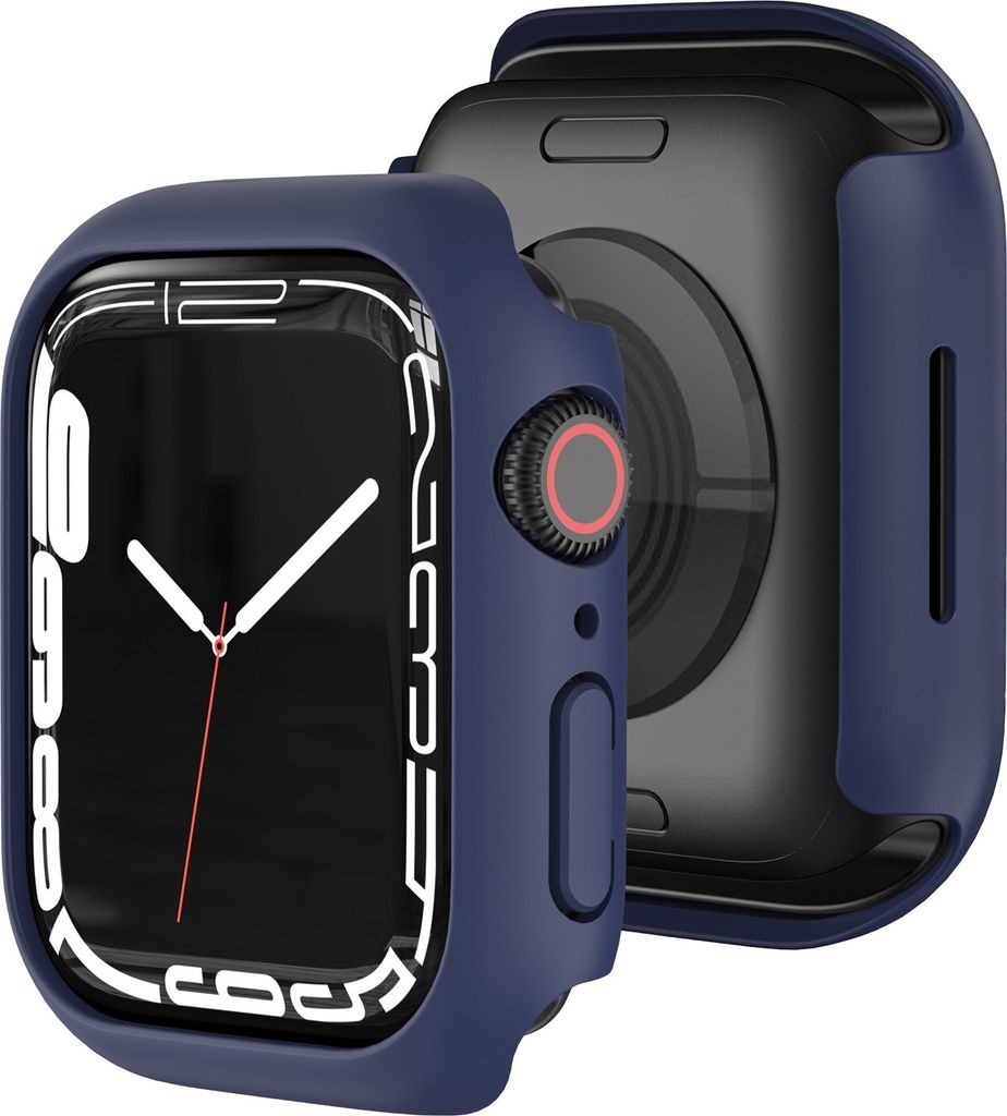 Für Apple Watch Serie 9 / 8 / 7 45mm Schock TPU Silikon Hülle Cover Tasche