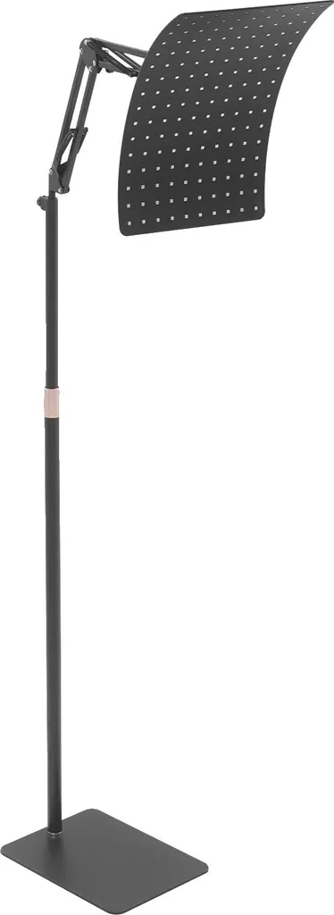 Lampe de thérapie infrarouge à LED noire avec support réglable et minuterie