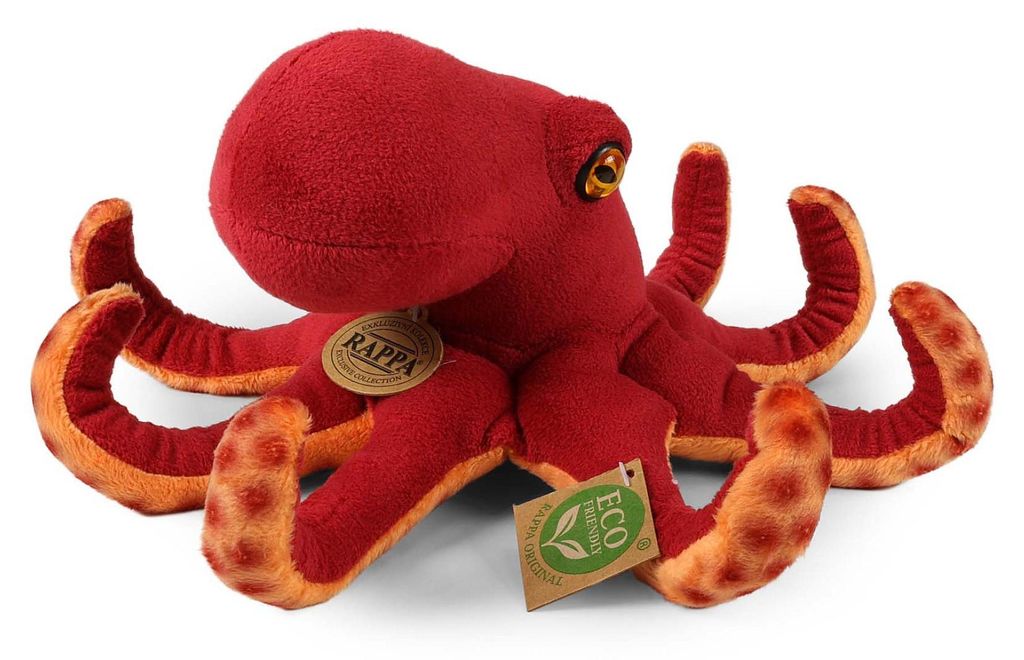 Flauschiger Oktopus, 26 cm, umweltfreundlich Produktbild 