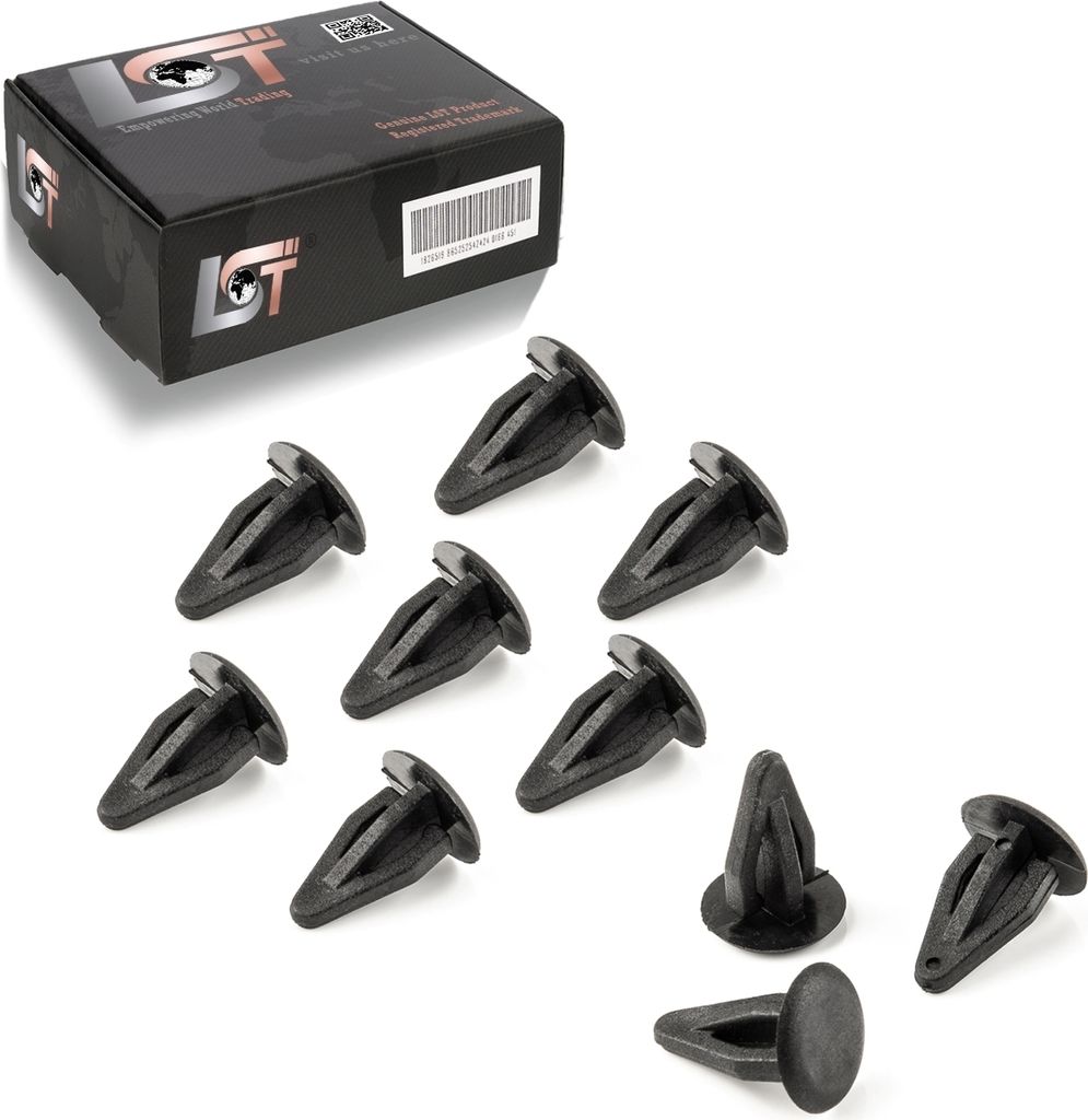 10x Seitenverkleidung hinten Befestigung Clips FÜR VW GOLF I II GOLF I CABRIO