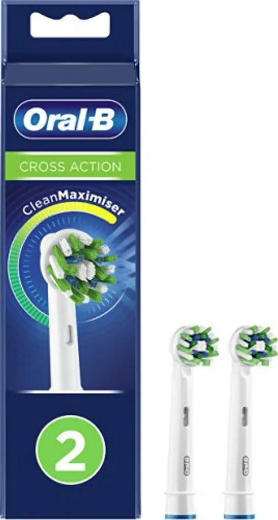 Testine Oral-B CrossAction EB50-6 con Tecnologia CleanMaximiser 6pz