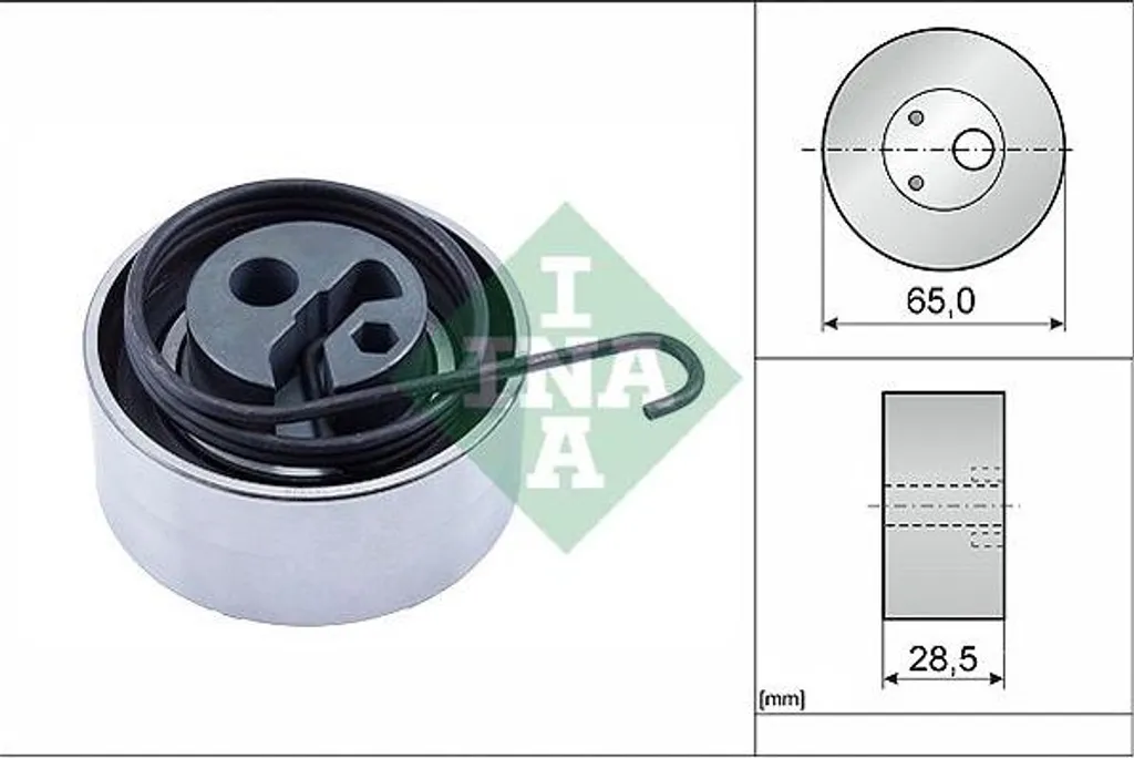 INA 531 0819 10 Rouleau Tendeur de Courroie Crantée OE 97210154 Opel