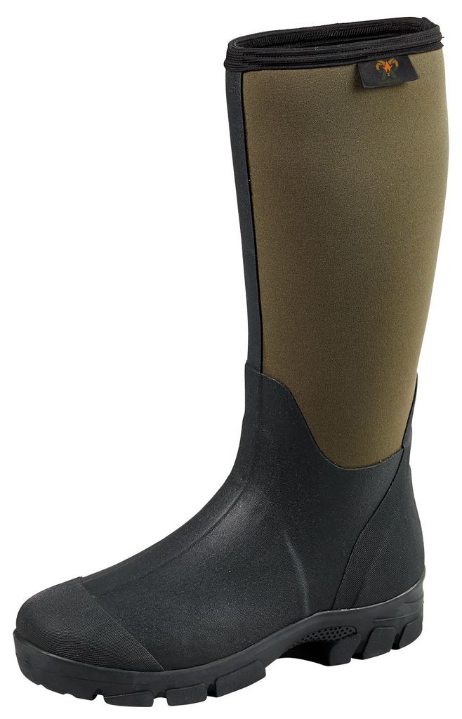 Almwalker Neoprenstiefel Farum II Herren (Oliv/Schwarz) Produktbild 