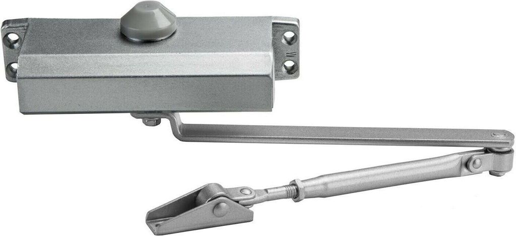 Stangentürschließer Hydraulischer Türschließer Torschließer Tür Tor Türöffner Hydraulisch bis 65kg / 90°