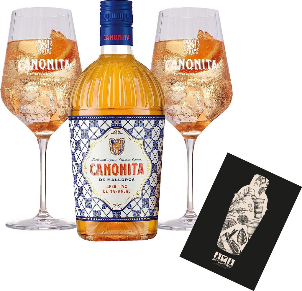 Canonita Set - Aperitif de Mallorca 0,75L (18% Vol) +2x Produktbild 
