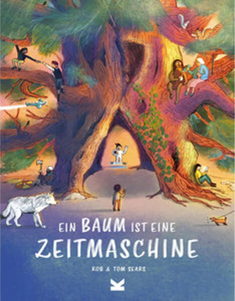 Livre Ein Baum ist eine Zeitmaschine - Album illustré nature pour enfant