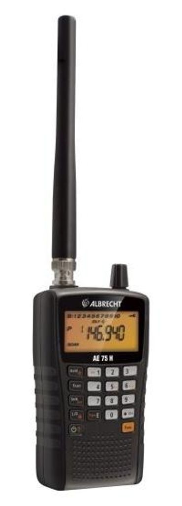 Albrecht AE 75H, 7 Kanäle, LCD, Nickel-Metallhydrid (NiMH), Produktbild 