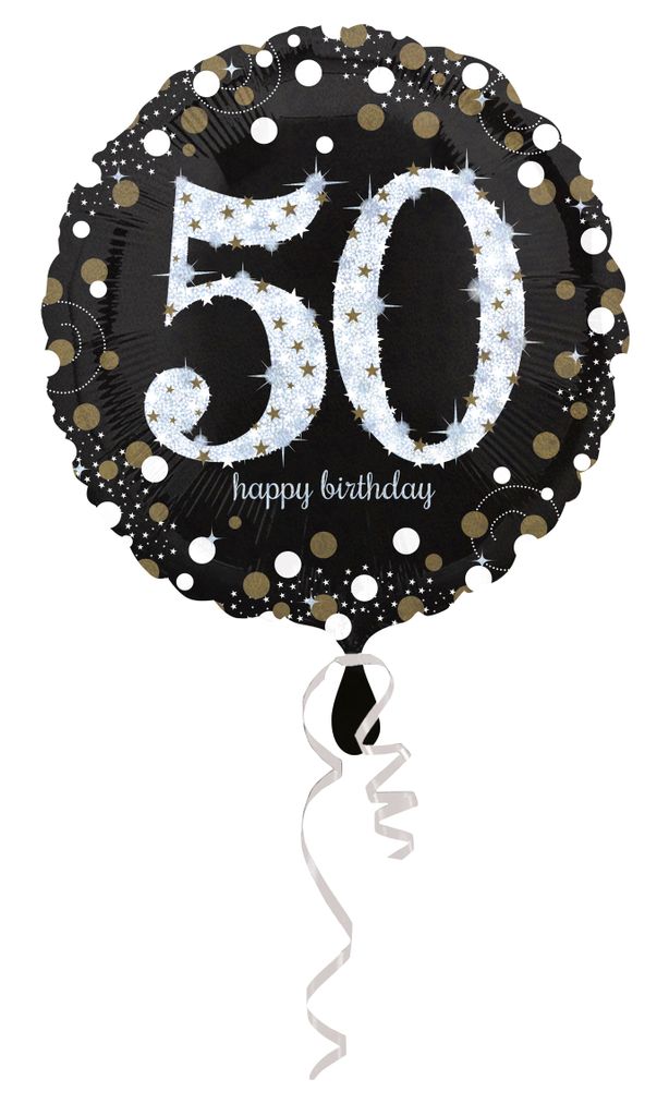 AMSCAN Sd-C Sparkling Birthday 50 0 0 0