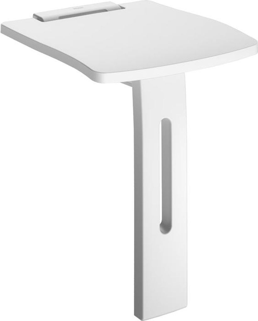 Delabie Duschsitz BASIC + hochklappbar mit Fuß