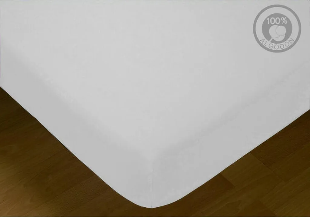 Drap-housse Blanc Iris Lit 200 : Confort Hôtelier pour Chambre Parentale