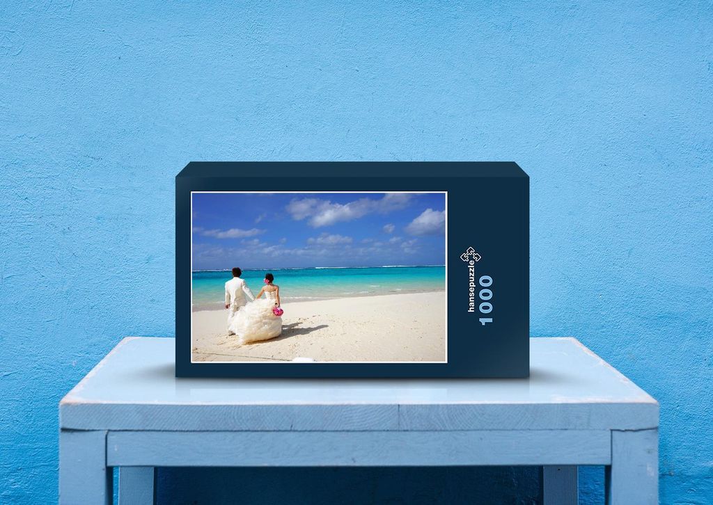 hansepuzzle 33746 - Saipan Puzzle, 1000 Teile, Natur, 60,0 x 46,0cm mit hochwertiger Aufbewahrung, Kartonbox und wiederverschließbarem Beutel