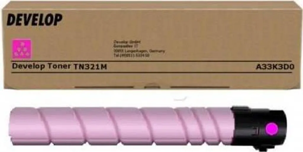 Toner compatible Develop TN321M magenta pour impression de bureau quotidienne