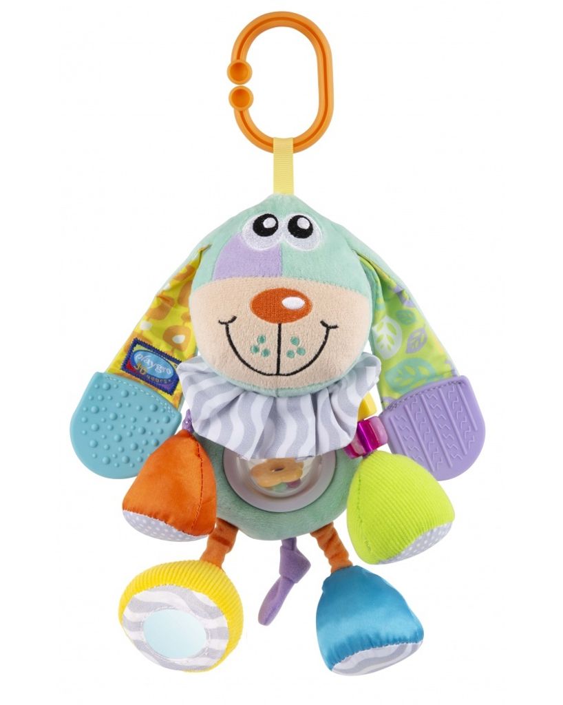 Playgro Závěsný pejsek s kousátky pastelový Obrázek produktu 