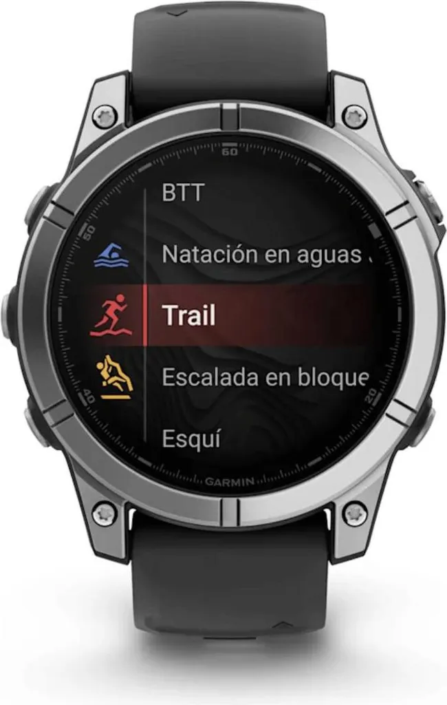 fēnix E AMOLED 010-03025-01 de 47 mm avec écran haute résolution - 4