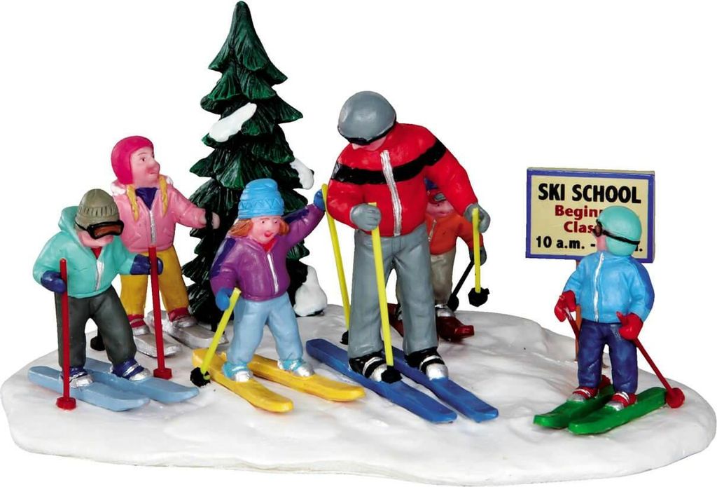Lemax Village de Noël École de ski Image du produit 