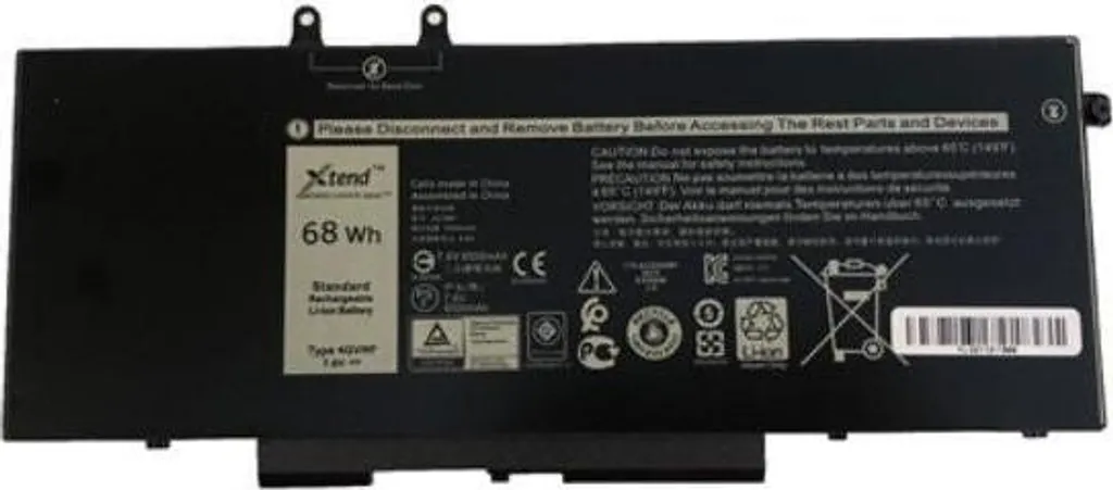 Batterie Dell W8GMW 51Wh 3 Cellules Lithium SMP pour PC Latitude
