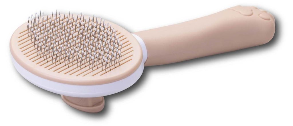 Brosse pour chat Fackelmann à poils en acier inoxydable, Image du produit 