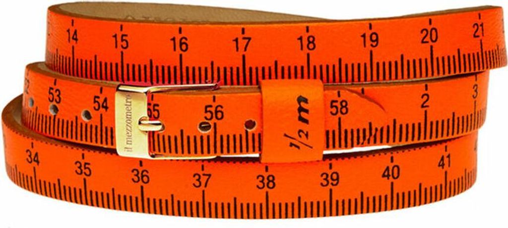 Damenarmreif il mezzometro FLUO - LEATHER BRACELET