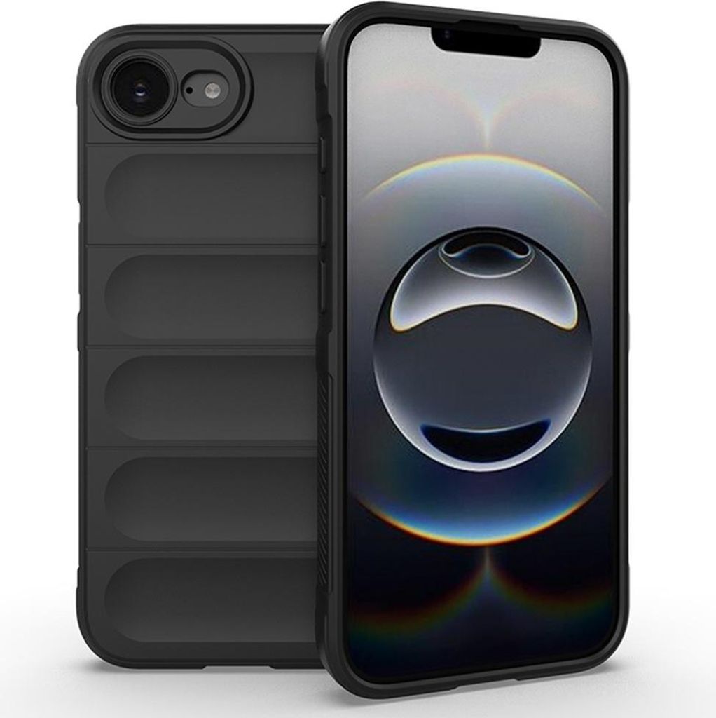 iPhone 16e / 17e Hülle - Coverup Hands-On Rugged Back Cover - Schwarz