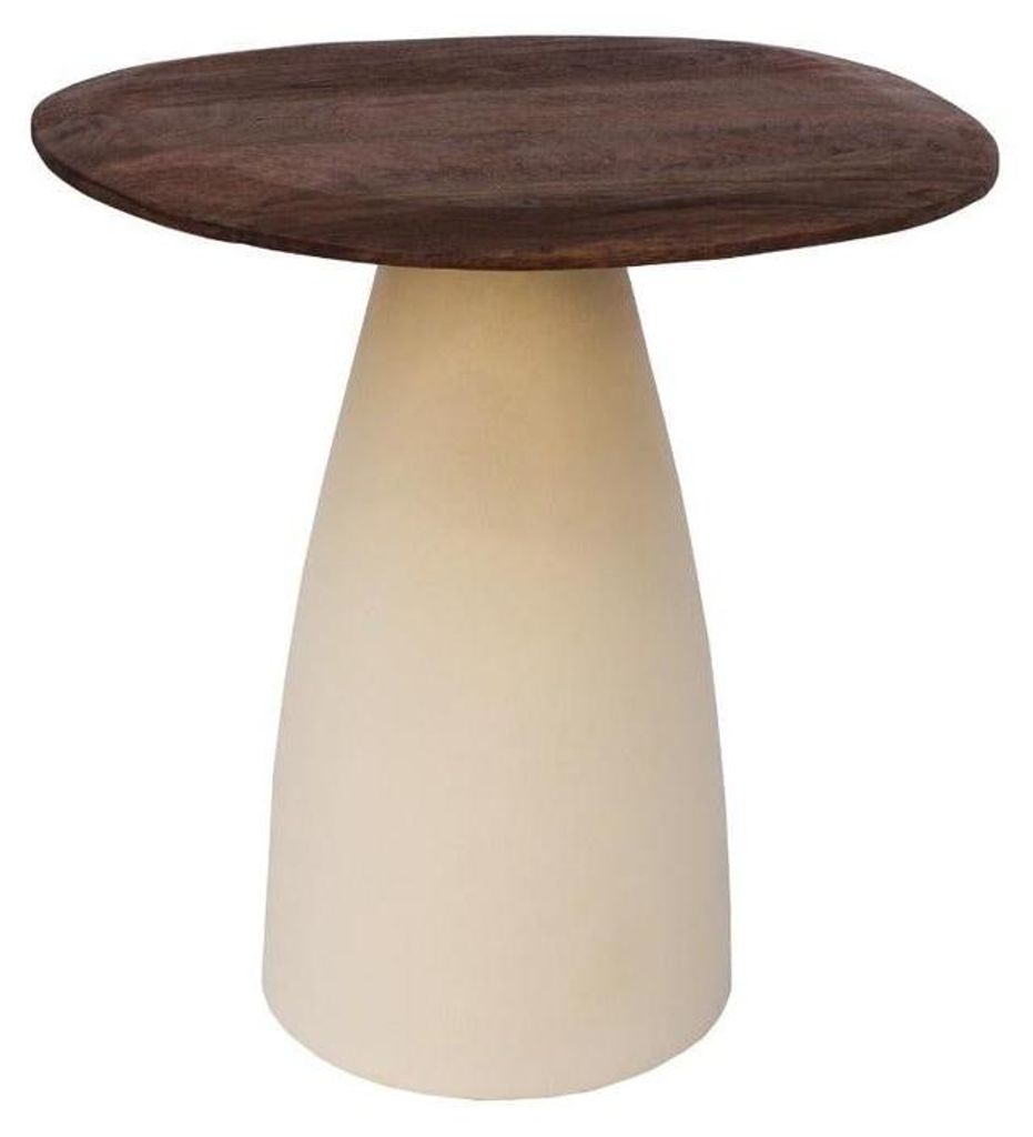 Beistelltisch Marron aus Mangoholz - Braun Produktbild 
