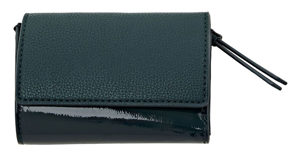 Esprit Damen Geldbörse Portemonnaies Ayda Foldover Wallet Blau