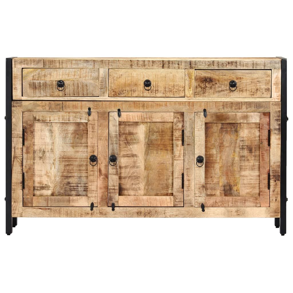 vidaXL Buffet 120x35x76 cm bois massif Mango Image du produit 