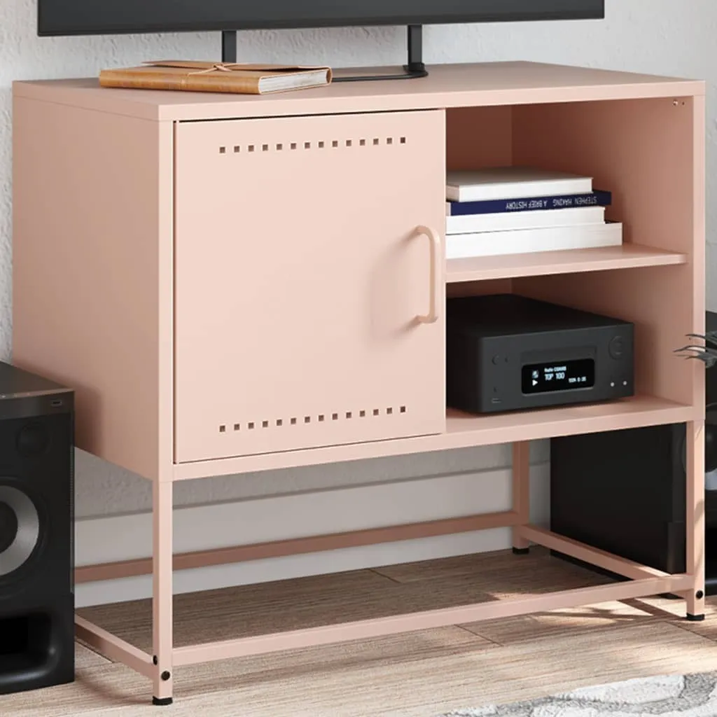 vidaXL Credenza Bianca 100,5x39x107 cm Acciaio - Mobile Robusto Online