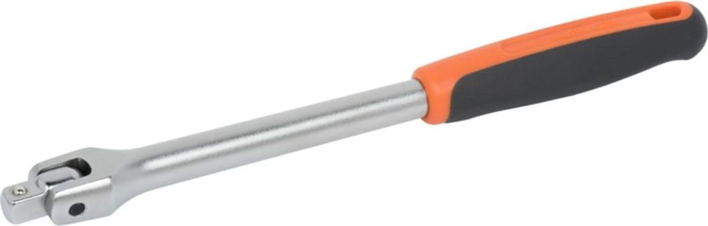 Bahco 1/2 Gelenkgriff mit Vierkantantrieb, Schwenkkopf und matter Oberfläche, 270 mm, Einzelhandelsverpackung