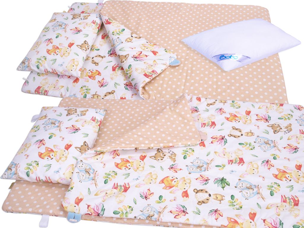Biancheria da letto con imbottitura 220x80 cm allacciata Immagine del prodotto 