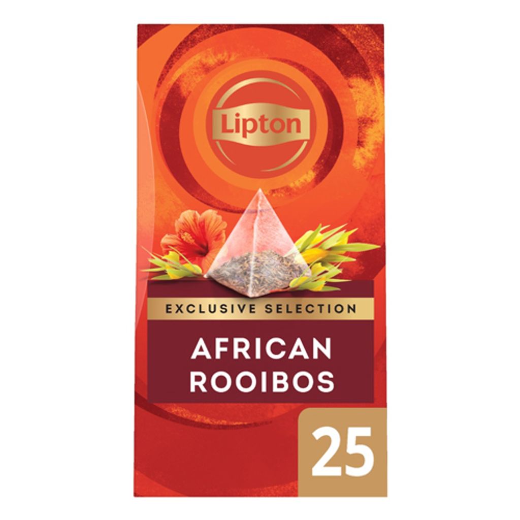 Lipton - Tee Lipton Exklusive afrikanische Rooibos 25x2gr | Sich ein 25 -Stück schnappen