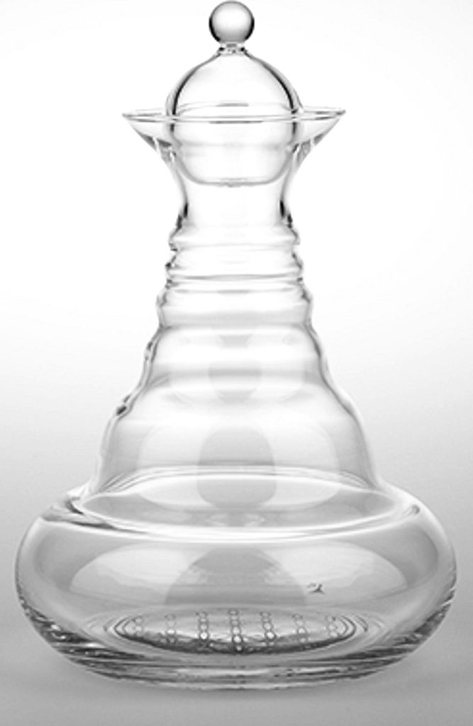 Blume des Lebens Vitalwasserkaraffe Platin Alladin -- 1300 m